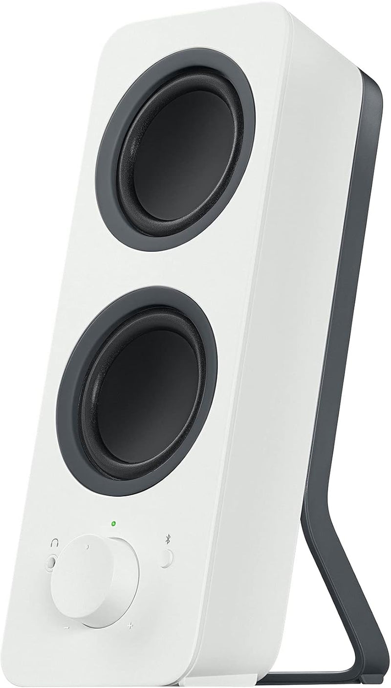 Logitech Z207 Kabelloser PC-Lautsprecher, Bluetooth, Stereo Sound, 10 Watt Spitzenleistung, 3,5 mm E