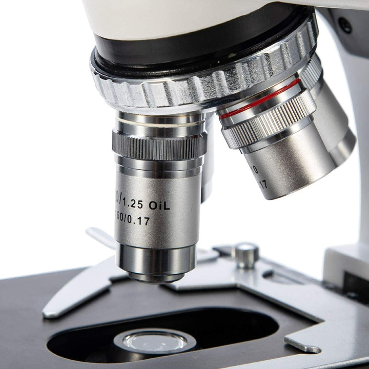 SWIFT SW350T Mikroskop Compound Trinokular, Research-Grade für Lab, 40X-2500X Vergrösserung, mit Wei