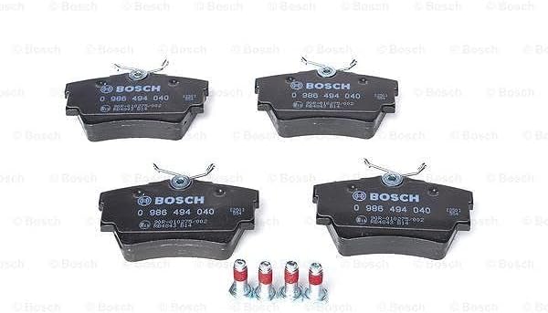 Bosch BP378 Bremsbeläge - Hinterachse - ECE-R90 Zertifizierung - vier Bremsbeläge pro Set