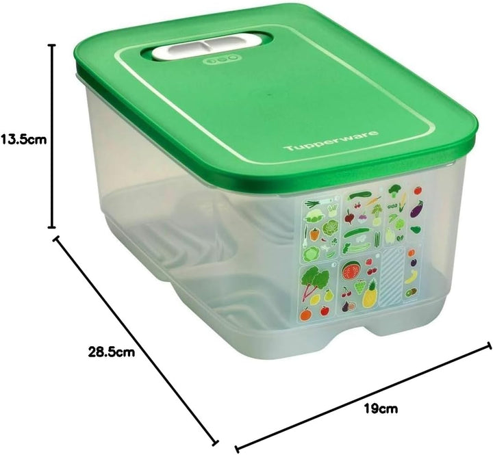 TUPPERWARE Kühlschrank 4,4L dunkelgrün KlimaOase hoch PrimaKlima A183 Klimakönig 10304