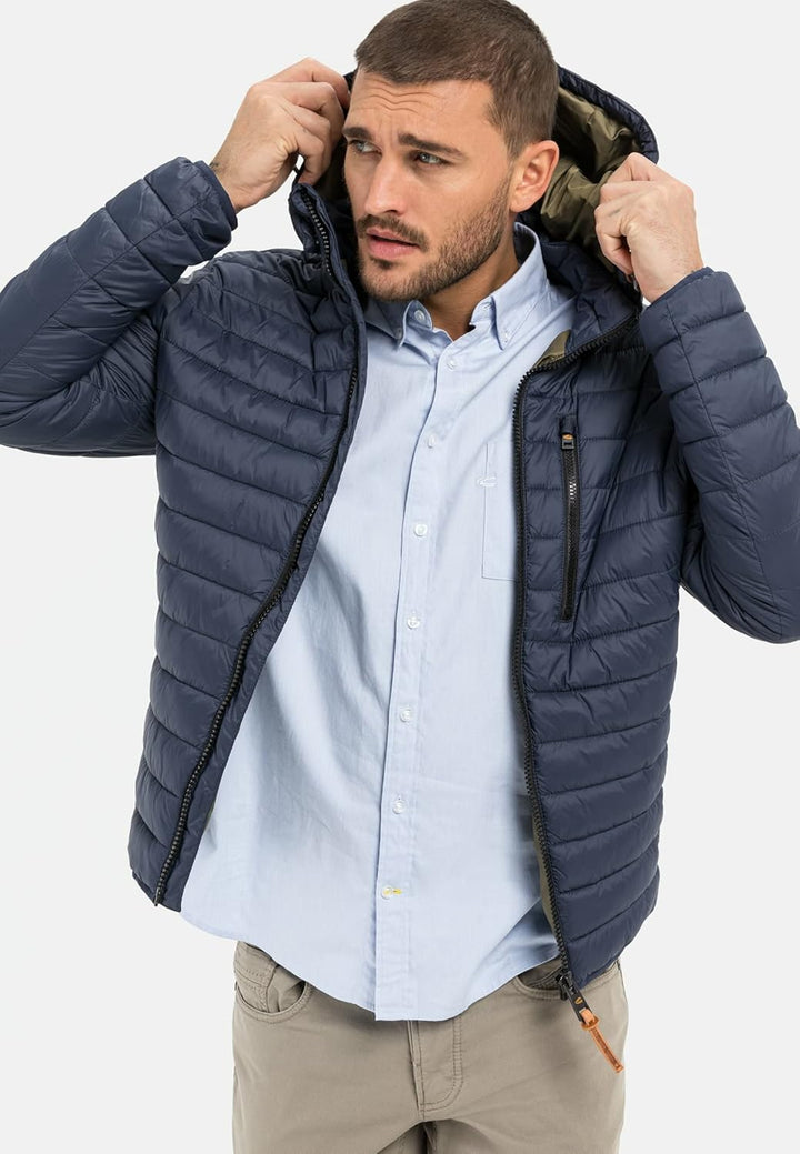 Camel Active Herren 430830/7E52 Jacke 27 Blau, 27 Blau