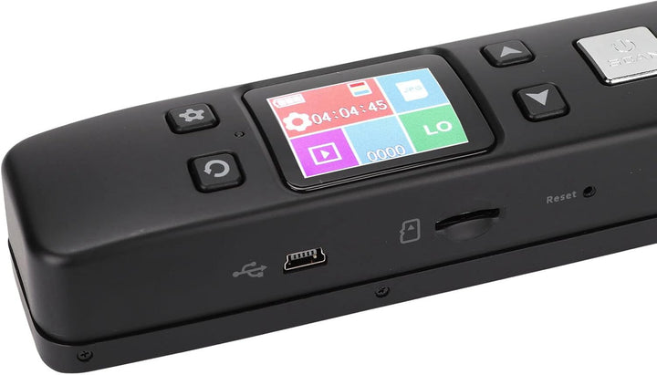 Yunseity Tragbarer Scanner, Tragbarer Farbscanner, WLAN-Dokumentenscanner, 1-klick-Scannen in PDF/JP