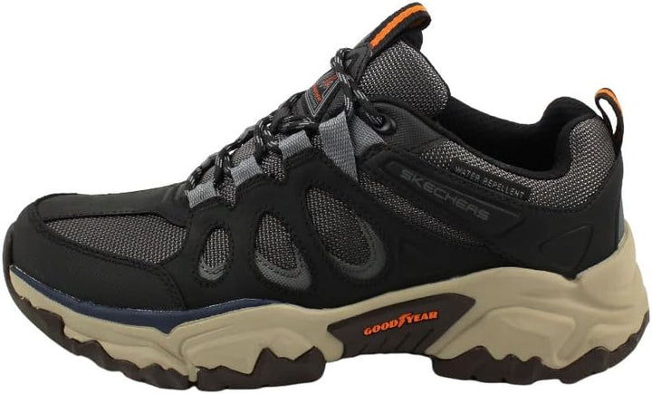 Skechers Herren Terraform-Selvin Oxford 41 EU Black Leather W Mesh, 41 EU Black Leather W Mesh