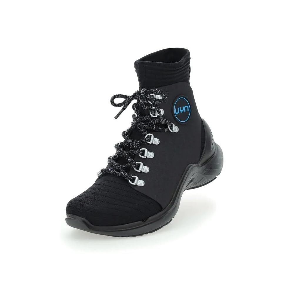 UYN Herren Himalaya 6000 High Black Sole Trekking 39 EU Schwarz, 39 EU Schwarz