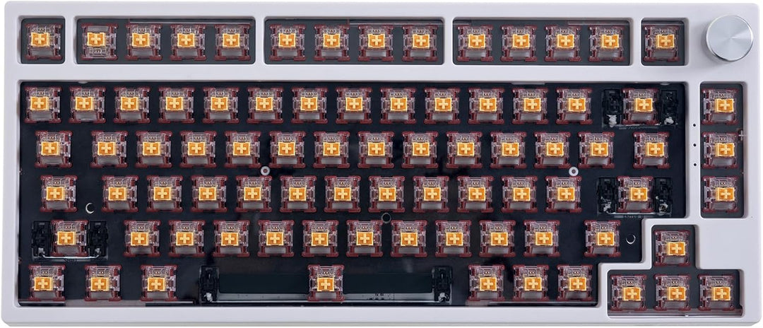 GK GAMAKAY Linear Silent-Schalter mit LED Diffuser für Mechanischer Tastatur, 3 Pin Pre-lubed Switch