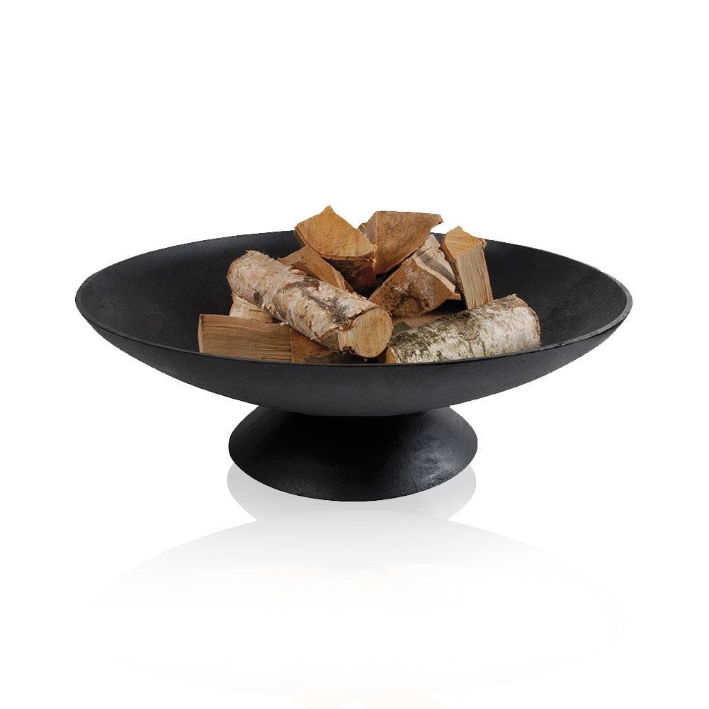 Feuerschale Miami XL in Gusseisen - Durchmesser: 76 cm - rund - Feuerstelle für Garten und Terrasse