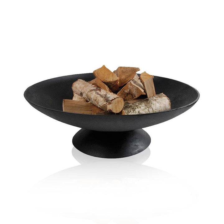 Feuerschale Miami XL in Gusseisen - Durchmesser: 76 cm - rund - Feuerstelle für Garten und Terrasse