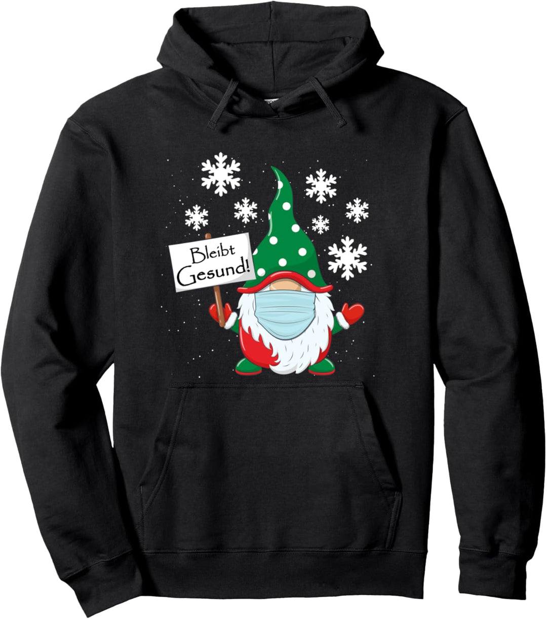 Weihnachtsgnom Bleibt Gesund - Gnom Weihnachten 2020 Pullover Hoodie