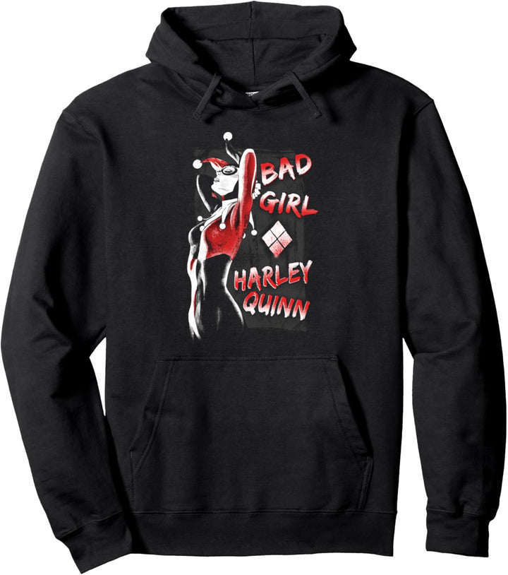 Harley Quinn Bad Girl Pullover Hoodie