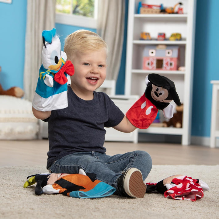 Melissa & Doug Mickey Mouse & Friends Soft & Cuddly Hand Puppets Plush