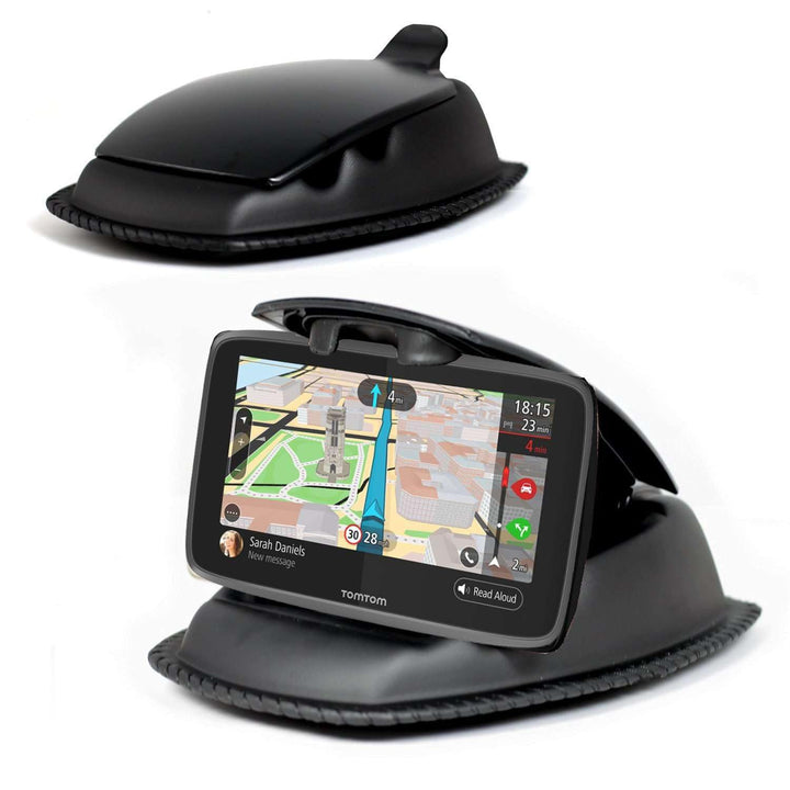 Navitech Schwarz Ultra Halt Armaturenbrett Montierung - Kompatibel Mit Dem Tomtom GO Superior 6 Inch
