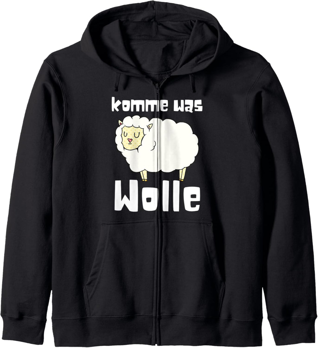 Komme Was Wolle Süsses Schaf Geschenk Schäfer Bauer Landwirt Kapuzenjacke