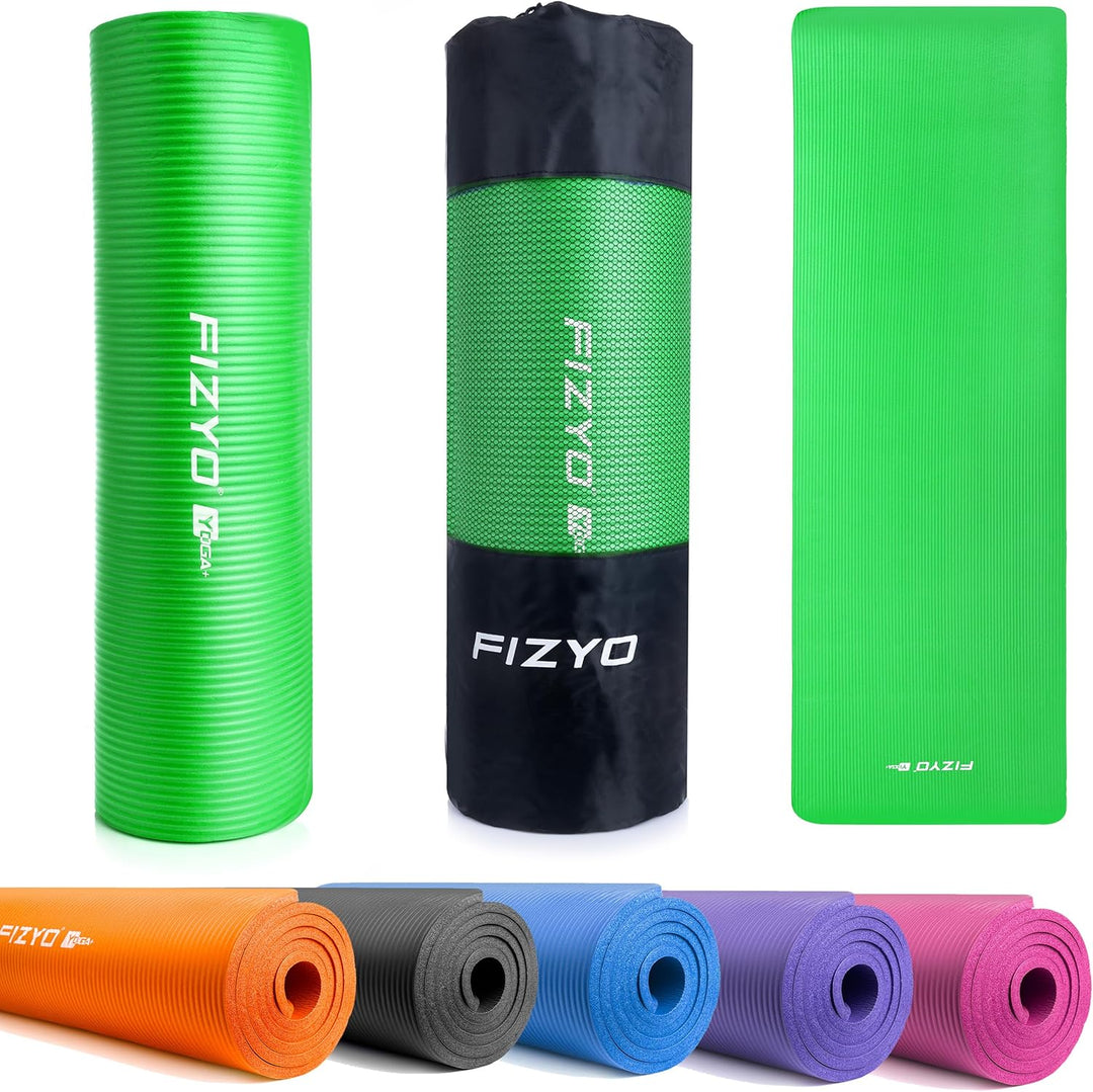 FIZYO FITYO Yogamatte Gymnastikmatte Fitnessmatte Trainingsmatte Turnmatte | für Yoga, Training, Erh