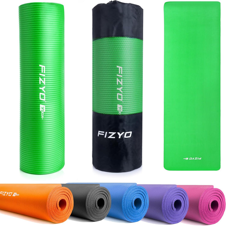 FIZYO FITYO Yogamatte Gymnastikmatte Fitnessmatte Trainingsmatte Turnmatte | für Yoga, Training, Erh