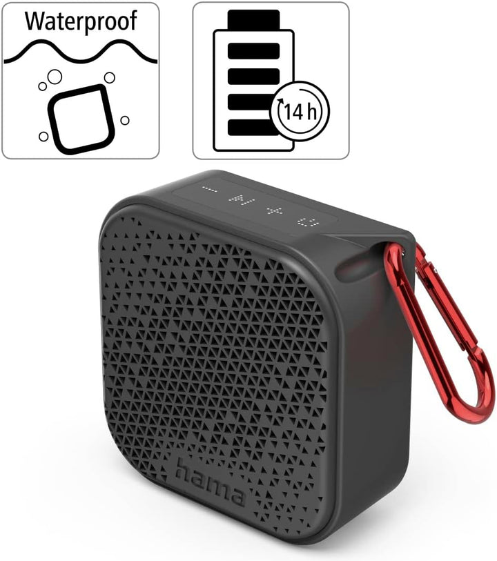 Hama Pocket 3.0 Black Wireless 3.5W Pocket Schwarz, Pocket Schwarz