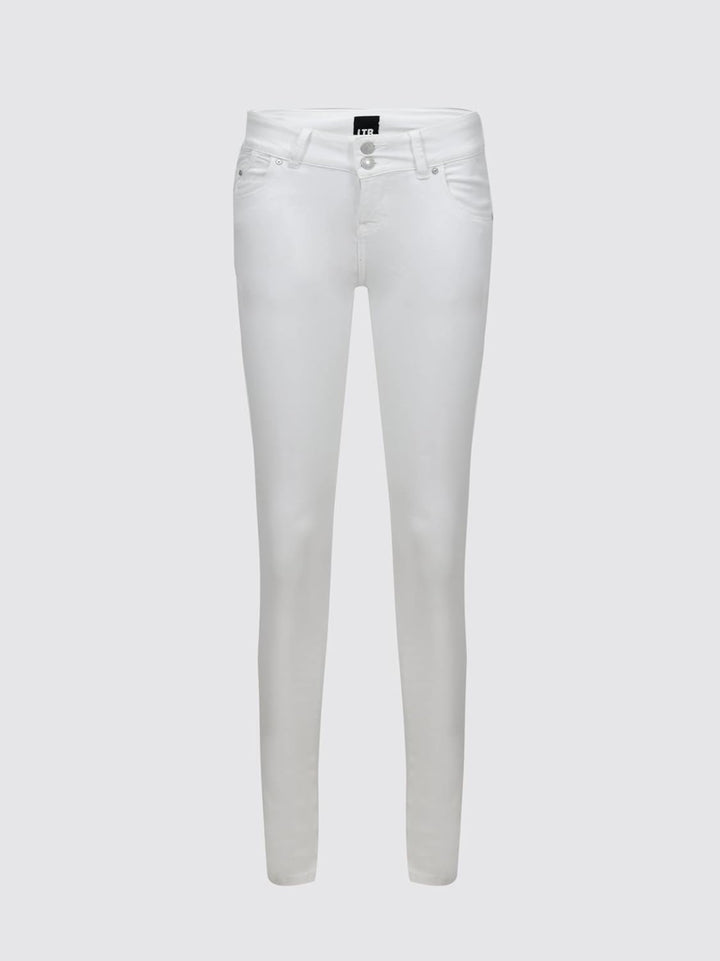 LTB Damen Jeans Molly M 24W / 30L White 100, 24W / 30L White 100