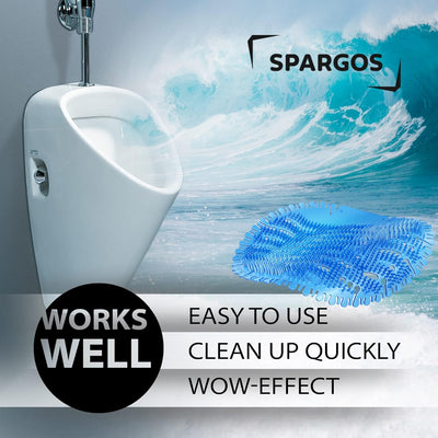 Urinalsieb mit Duft 12er-Pack Urinal Stein Spritzschutz Geruchsschutz für Toiletten im Badezimmerbür