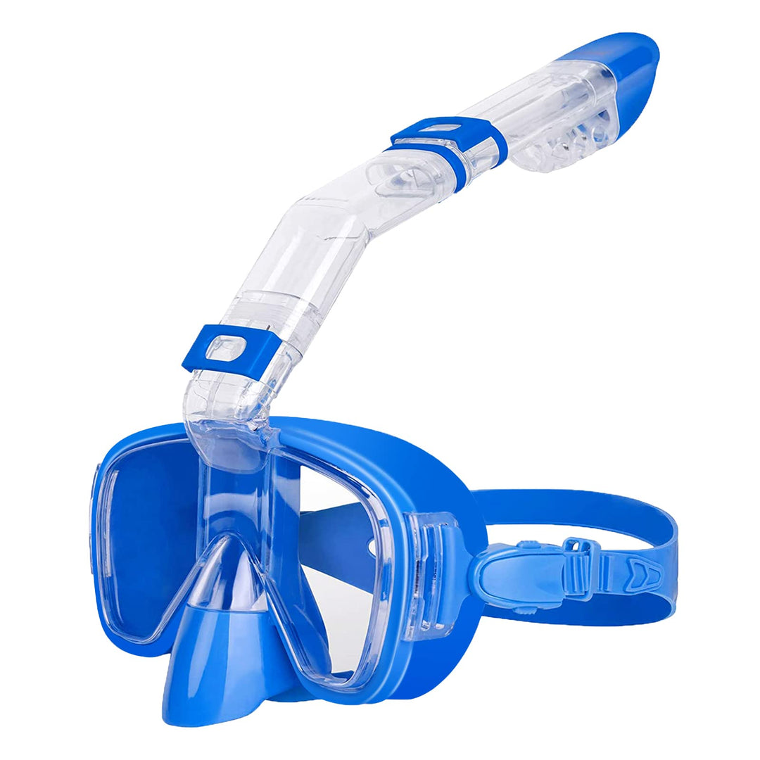 Opurtdor Taucherbrille Kinder Taucherbrille Erwachsene Schwimmbrille Tauchermaske 180° Panorama Sich