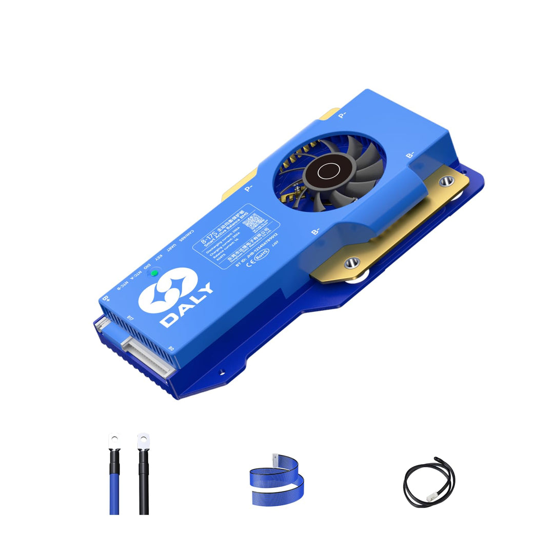 DALY Smart Active Balance BMS 250A 24V-60V 8S-17S Integriertes Bluetooth mit RS485 CAN PCB Batteries