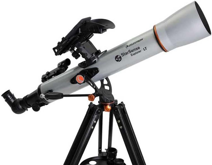 Celestron 22450 StarSense Explorer LT 70AZ Refraktor-Teleskop, Tubuslänge 81 cm, f/1 Öffnungsverhält