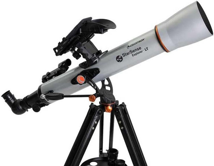 Celestron 22450 StarSense Explorer LT 70AZ Refraktor-Teleskop, Tubuslänge 81 cm, f/1 Öffnungsverhält