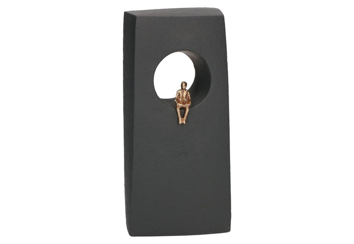 Butzon & Bercker Bronzefigur Zeit zu Leben 19 cm Stark Kerstin Steinguss Bronze