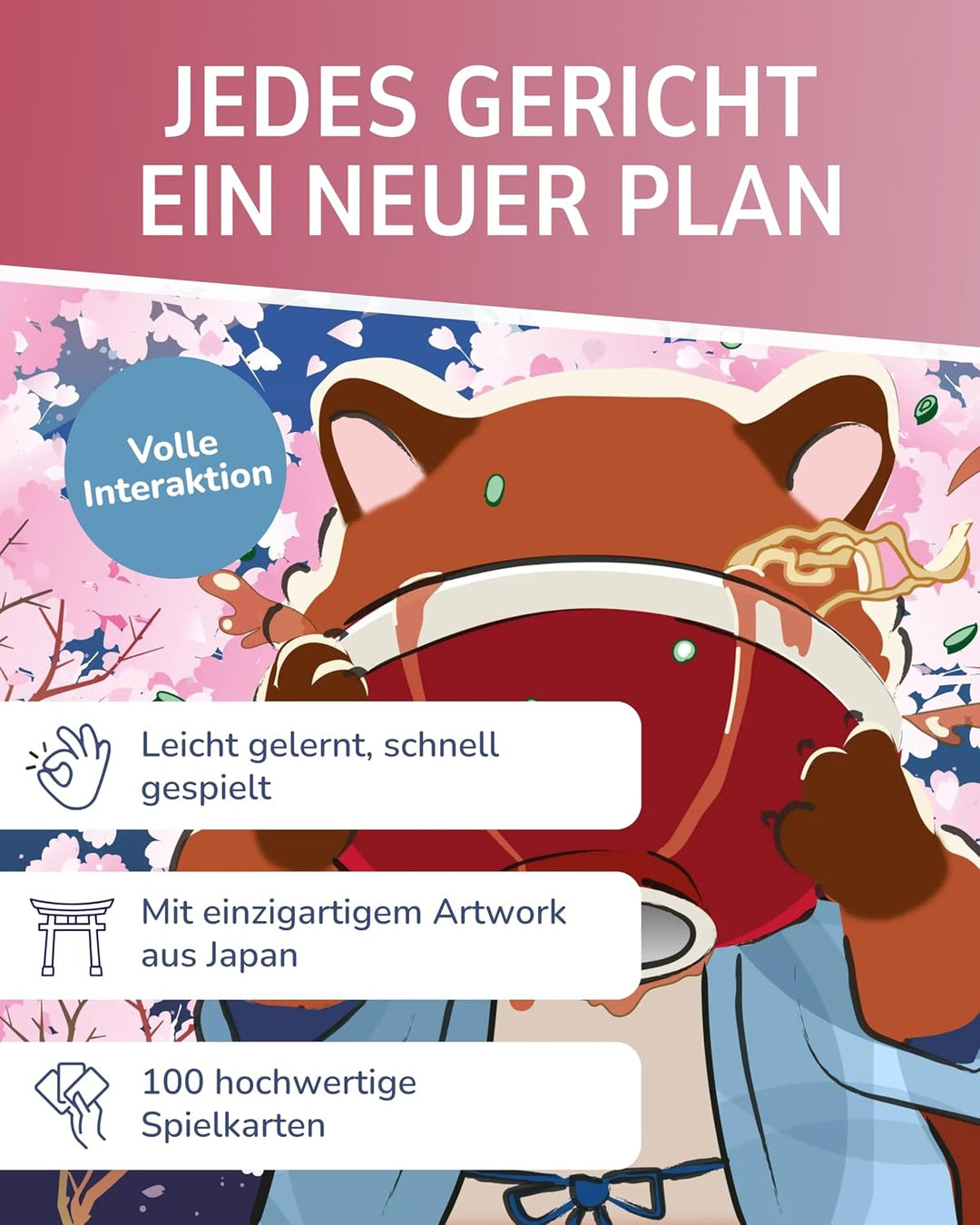 HeidelBär Games Umami - Unterhaltsames Kartenspiel mit appetitlichen Illustrationen - Einzigartiges