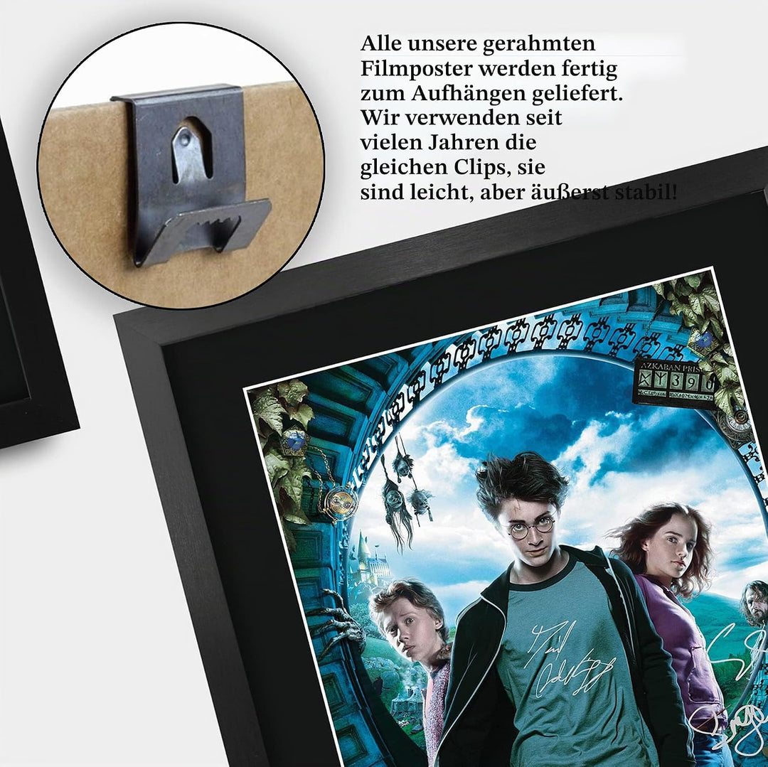 HWC Trading Gefangene von Askaban Harry Potter Die Cast Daniel Radcliffe Emma Watson Rupert Grint Ge
