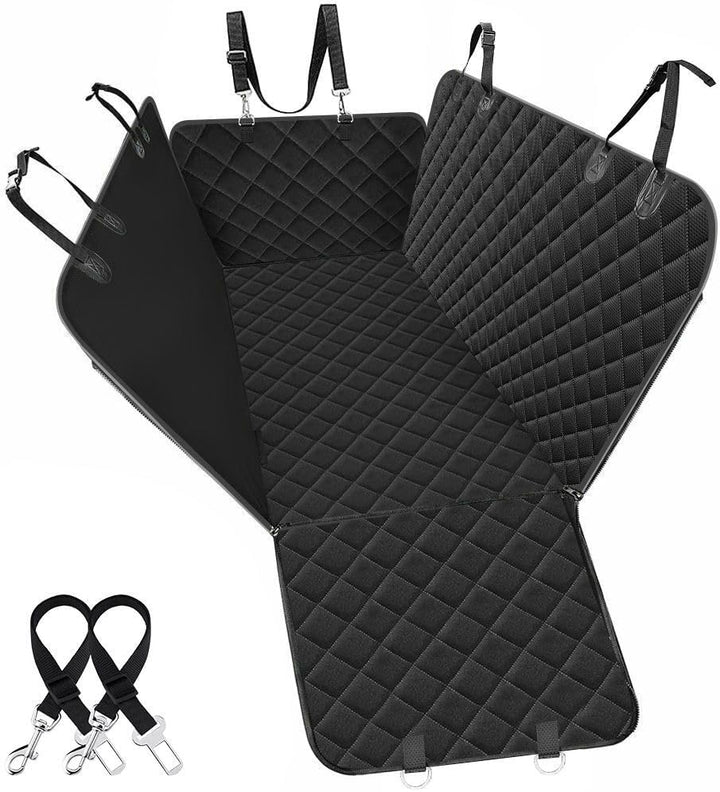 LONENESSL Hunde Autositzbezug Wasserdicht Kratzfest und rutschfest, Schützt Ihr Auto vor Kratzern, H