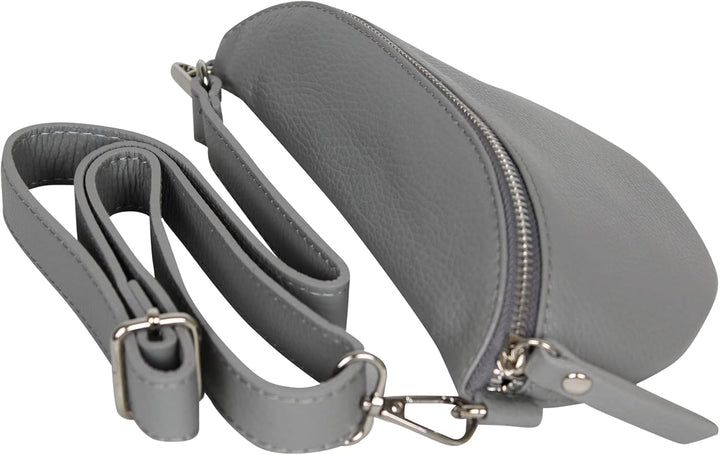 AmbraModa GLX10 - Damen Herren Unisex kleine Hüfttasche Gürteltasche Bauchtasche Umhängetasche aus E