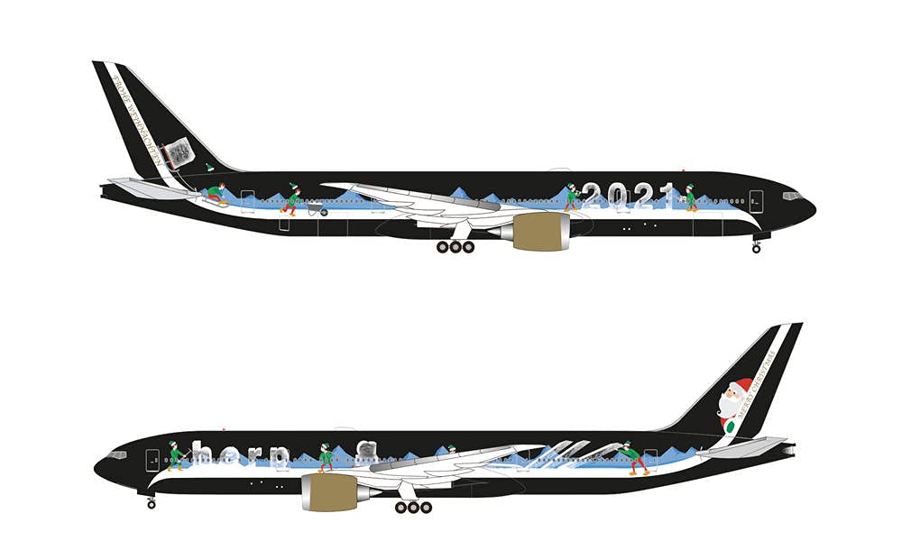 herpa 535540 Model, Multicolor Herpa - Christmas 2021 Edition, Herpa - Christmas 2021 Edition