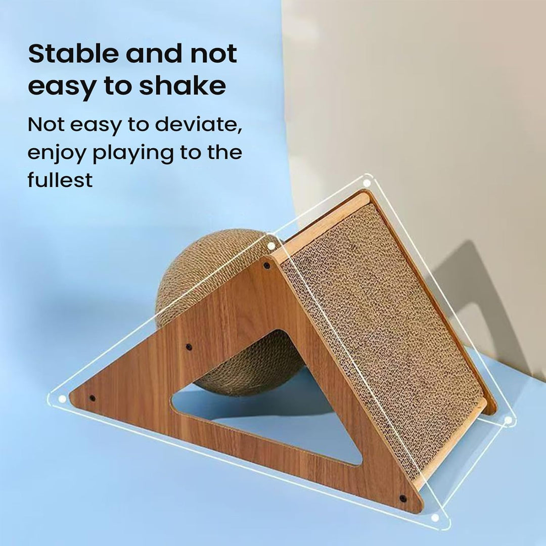 Kratzball für Katzen – Spielzeug für Kätzchen | Kratzball für Katze | Kratzball für Übung und Spiel