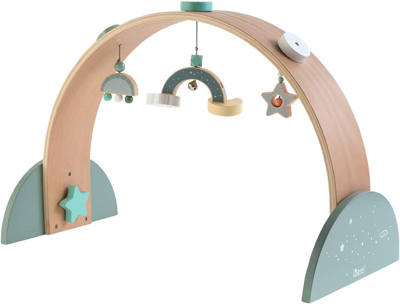 howa Spielbogen Baby Gym Spieltrapez aus Holz Space 6019