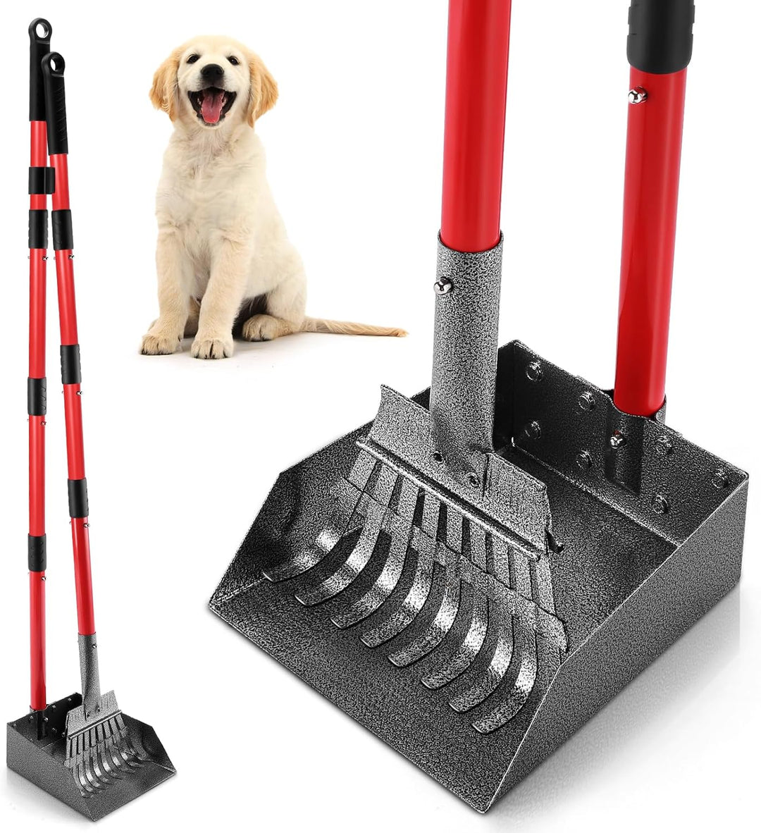 Ormalla Hundekotschaufel, Hundekotsammler Aus Edelstahl Für Grosse, Mittelgrosse Und Kleine Hunde, A