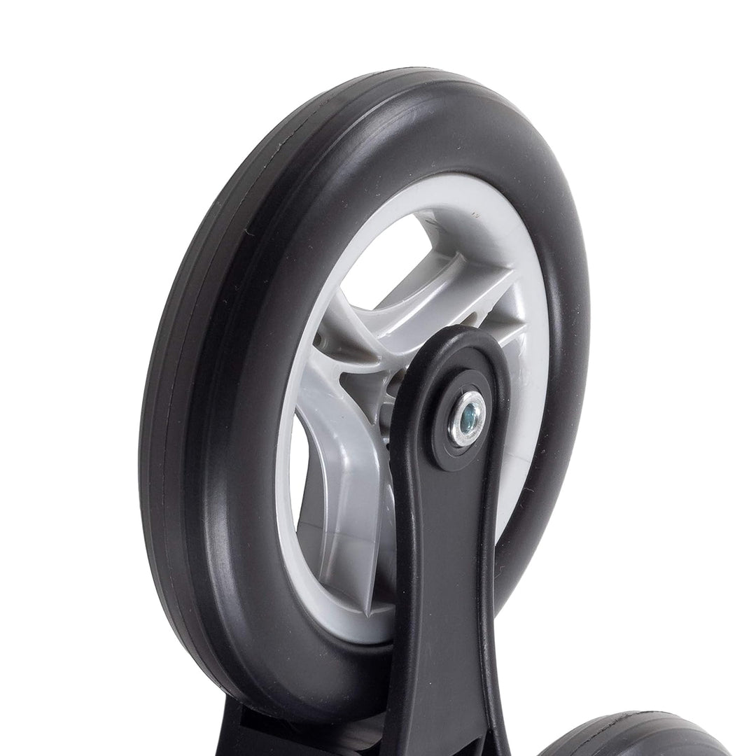 Andersen Ersatzrad für Treppensteiger Einkaufstrolley, 3 x Ø 130 mm, Dreikranzrad für Royal, Royal X