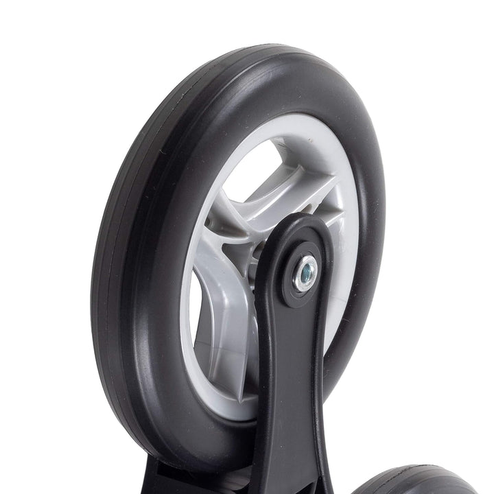 Andersen Ersatzrad für Treppensteiger Einkaufstrolley, 3 x Ø 130 mm, Dreikranzrad für Royal, Royal X