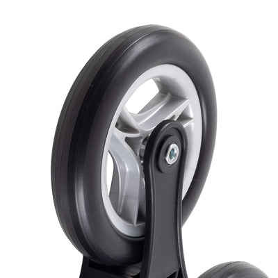 Andersen Ersatzrad für Treppensteiger Einkaufstrolley, 3 x Ø 130 mm, Dreikranzrad für Royal, Royal X
