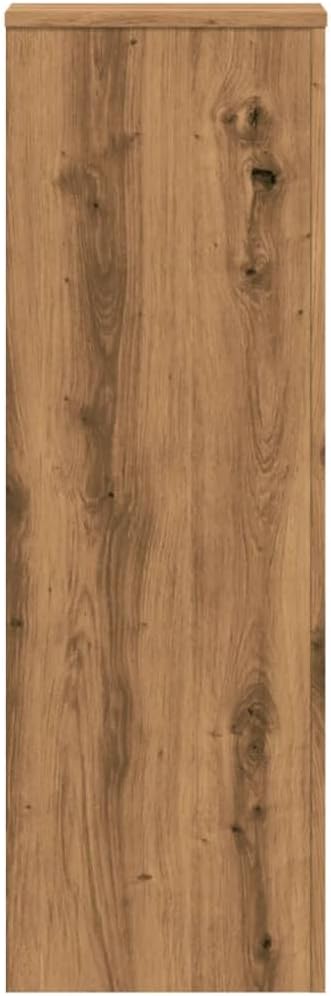 Pflanzenständer 2 STK. Artisan-Eiche 33x33x100 cm Holzwerkstoff Pflanzenregal, Blumenregal Indoor/Ou