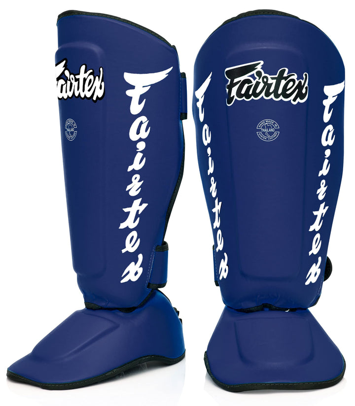 Fairtex SP7 Muay Thai Schienbeinschützer für Herren, Damen, Kinder | aus Syntek-Leder und hochwertig