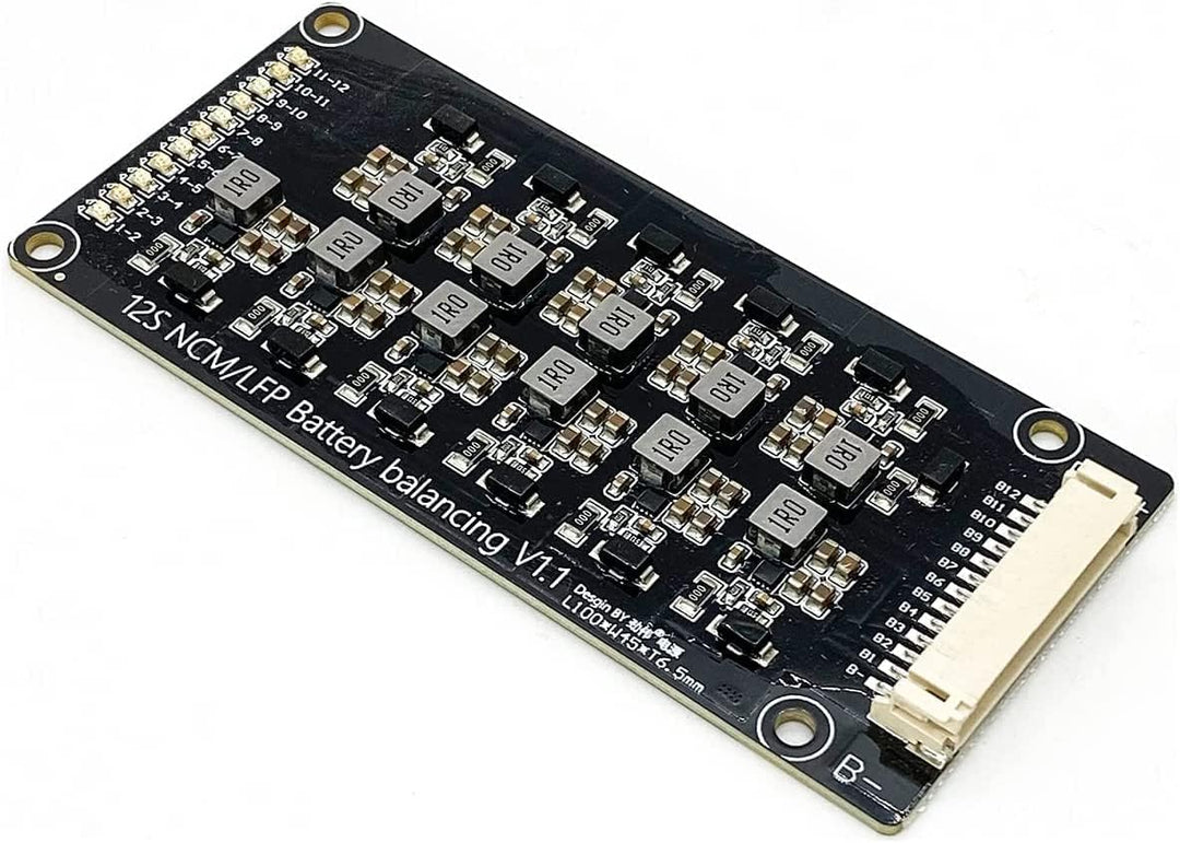 TECNOIOT 1 STÜCKE 12 S 1,2 A Li-Ion Lifepo4 Lithium Batterie Aktiver Equalizer Balancer Induktives B