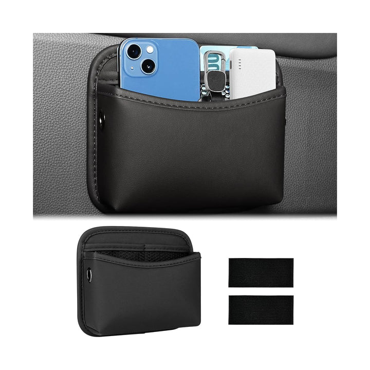 Auto Seite Aufbewahrungsbox, Universell Auto Seitentaschen Organisator, Multifunktionale Leder Sitz