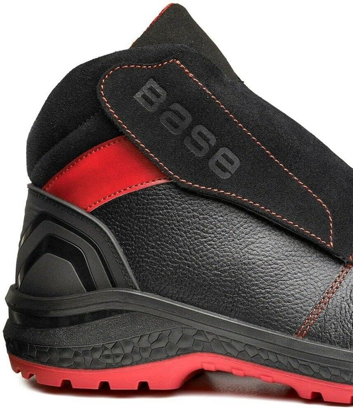 BASE Protection Unisex Sparkle sicherheitsschuhe, Schwarz Rot, 42 EU 42 EU Schwarz / Rot, 42 EU Schw
