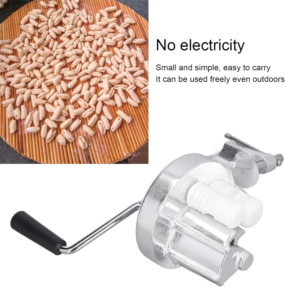 Dpofirs Cavatelli Maker Maschine FüR Authentische Italienische Pasta, Pasta Maschine, Manuell Nudelm