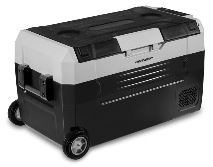 Berdsen Icemax 400 Kompressor Kühlbox 40L – tragbare 2-Zonen Gefrierbox – 12V/24V &amp; 230V Auto Campin