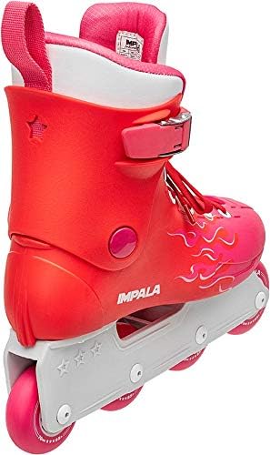 Impala Rollerskates Damen Impala Lightspeed Inline Skate US 10 / EU 41 / UK 8 Flames, US 10 / EU 41