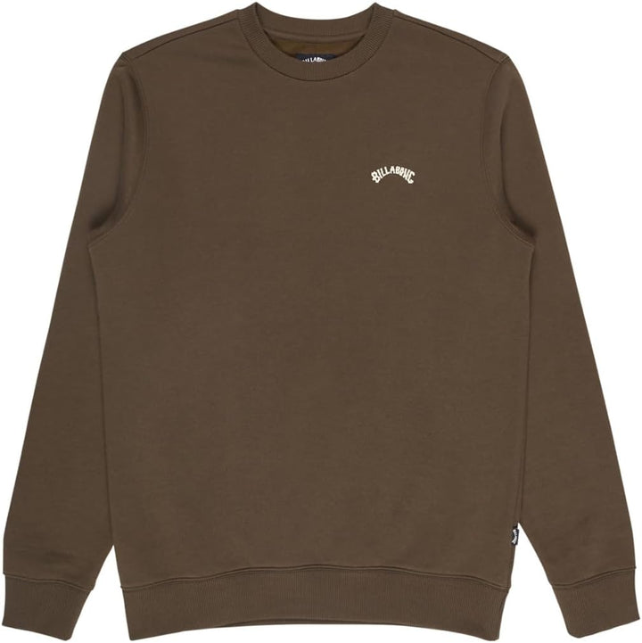 Billabong Herren Arch Cr Sweatshirt (1er Pack) S Dark Cedar, S Dark Cedar