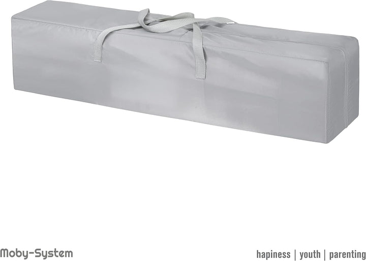 Moby-System Kinderlaufstall Baby Laufgitter Set - Aktivitätszentrum mit Rutschfester Basis, Schutzg
