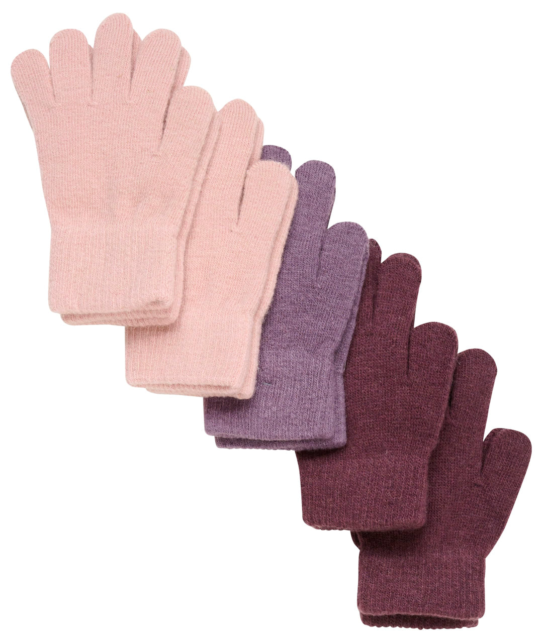 Celavi Unisex Kinder Apparel_Gloves (5er Pack) 3\6Y Misty Rose, 3\6Y Misty Rose