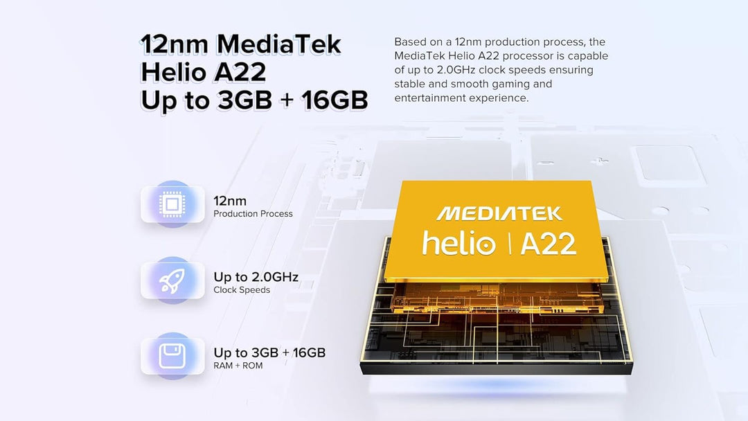 Ulefone Android 12 4G Smartphone ohne Vertrag Note 14, 3-Karten-Steckplatz, Helio A22 Quad Core 3GB+