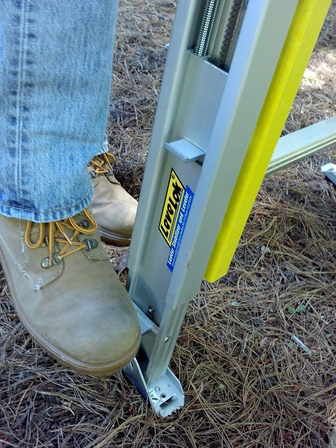 LeveLok Ladder Permanet Mount Style Leveler (LL-STB-1AL) by LEVELOK